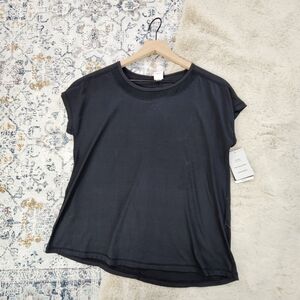 C9 by Champion Black Short Sleeve Athletic Top Women Small BNWT